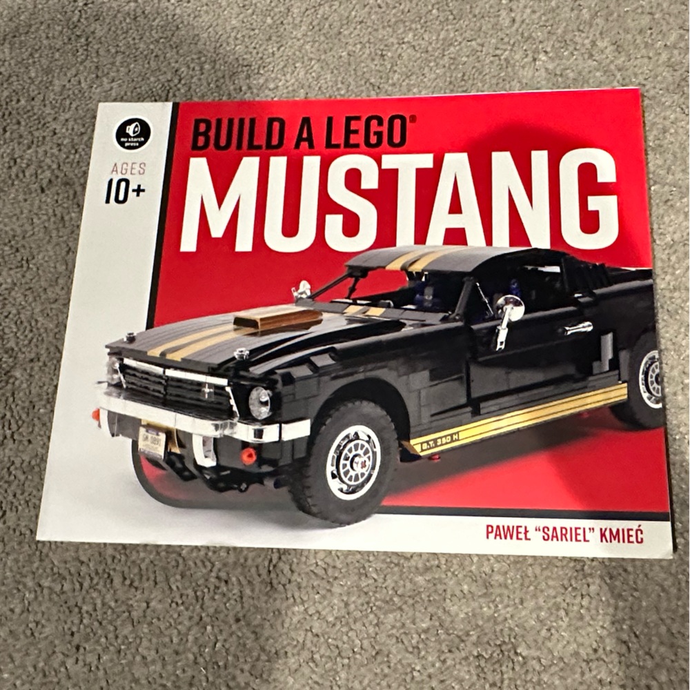 📚5 for $15 Build A Lego Mustang Paperback - Picture 2 of 4